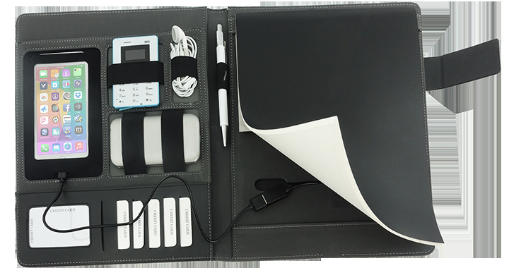 Logotrade reklaamkingituse foto: Akupangaga portfell-mapp