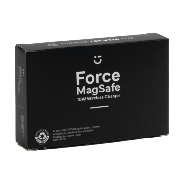 Logotrade firmakingituse foto: Force MagSafe 10 W taaskasutatud juhtmevaba laadija