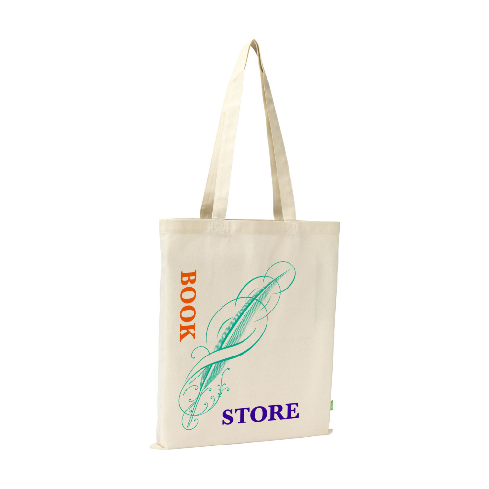 Logotrade reklaamtoote foto: Orgaanilisest puuvillast GOTS Shopper kott (140 g/m²).