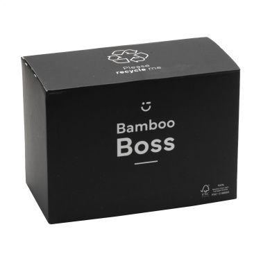 Logo trade firmakingi pilt: Bamboo Boss 15W laadija/pliiatsihoidja