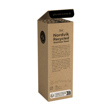 Logo trade reklaamkingituse pilt: Nordvik RCS Recycled Steel 500 ml joogipudel