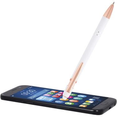 Logotrade ärikingid pilt: Nanna pastapliiats roosakuldse viimistlusega (sinine tint)