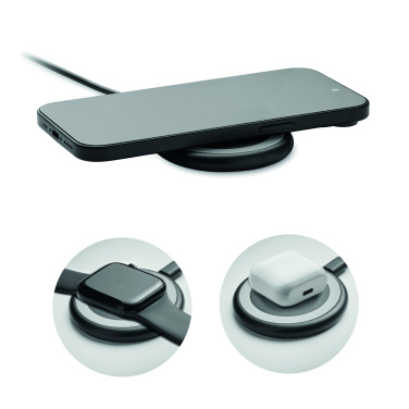 Logotrade ärikingid pilt: WERLIES 3-ühes juhtmevaba laadija 15W