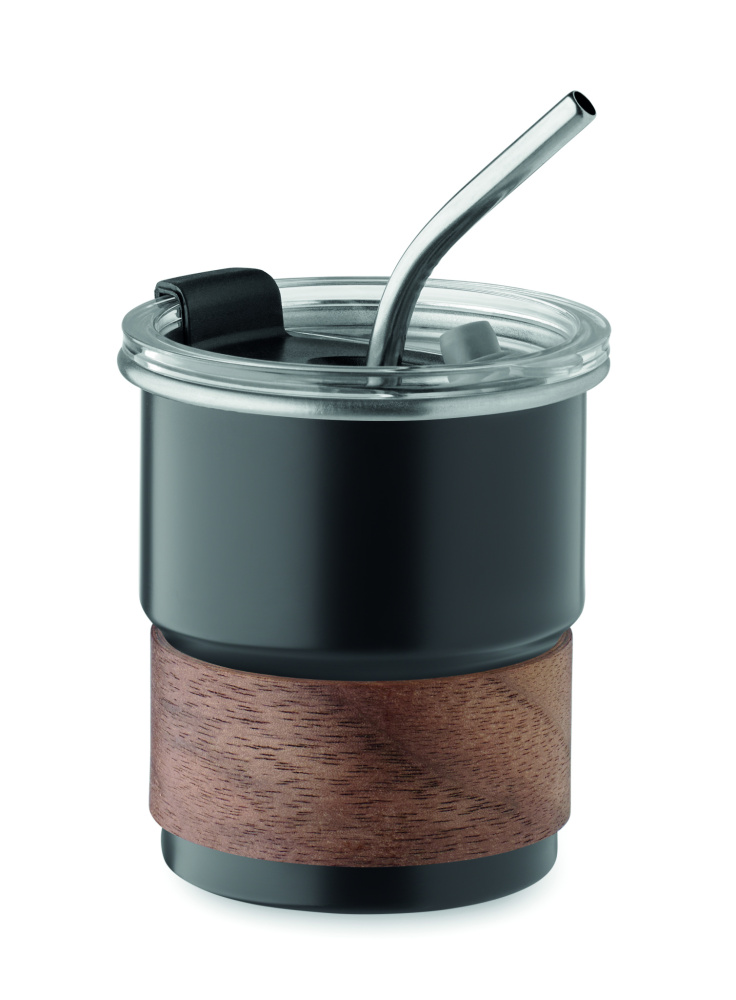 Logotrade reklaamtoote foto: Akaatsiast roostevaba termoskruus, 260 ml