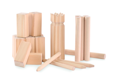 Logotrade reklaamtooted pilt: KING PETIT männipuidust õuemäng