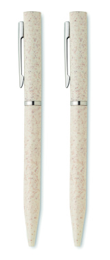 Logo trade firmakingid foto: PEAT nisuõlest keskkonnasõbralik pastapliiatsi komplekt