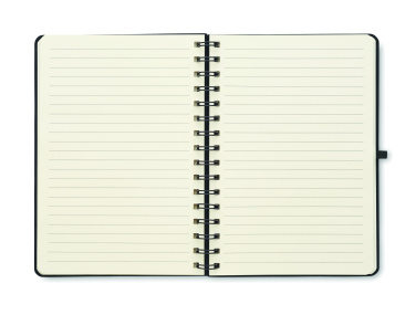 Logotrade reklaamtoote foto: STRATA A5 märkmik telefonihoidikuga