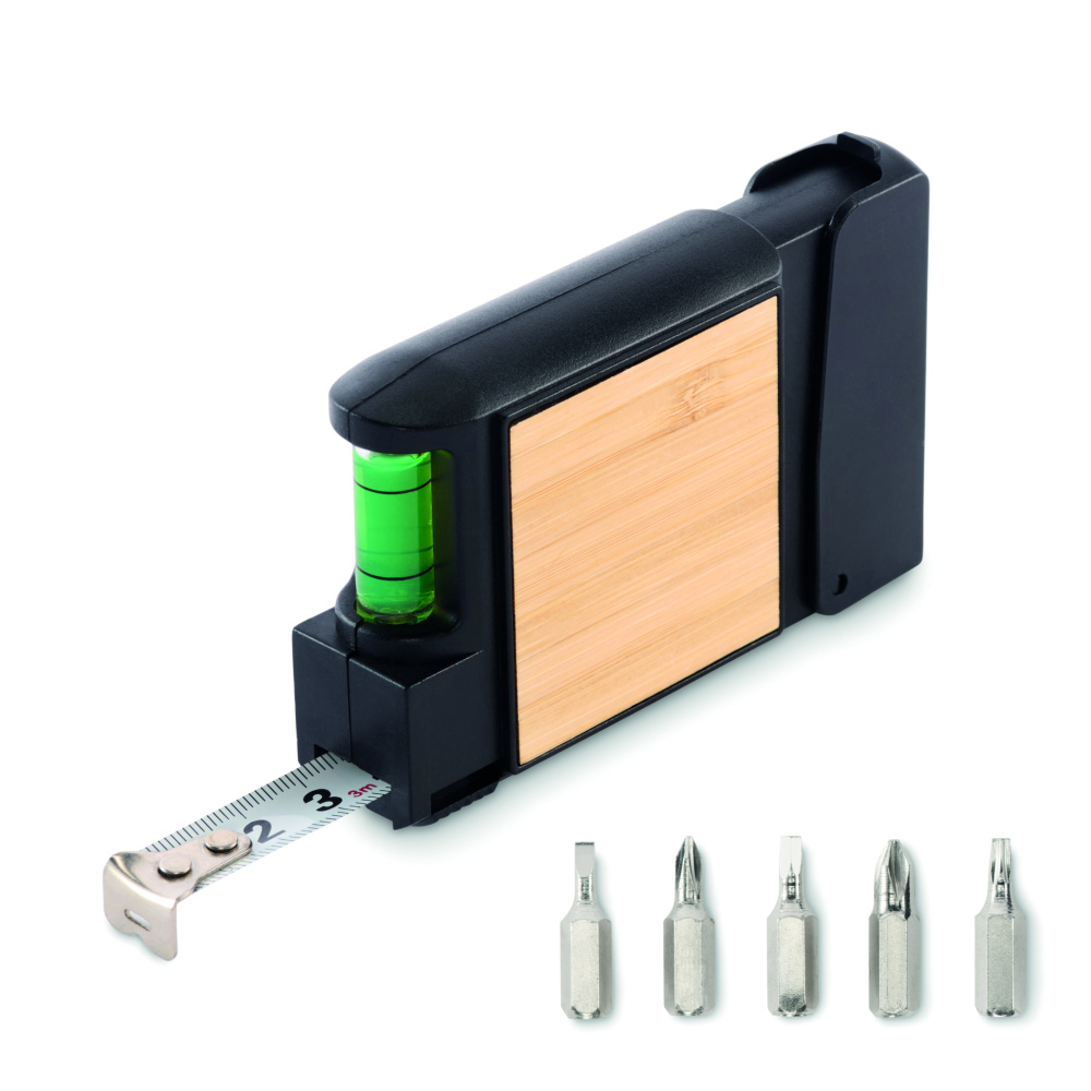 Logo trade reklaamkingi pilt: CINTA multifunktsionaalne mõõdulint