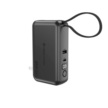 Logotrade reklaamkingid pilt: Urban Vitamin Eureka hübriid GANcharger 10000mah akupank 65W