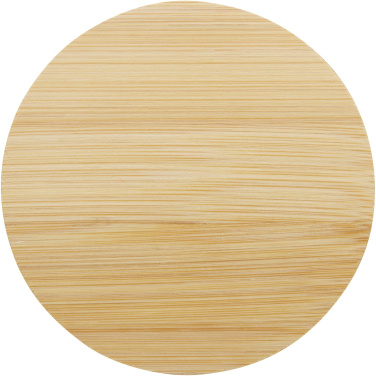 Logo trade ärikingituse pilt: Lenora 250 ml klaasist tass bambusest kaanega