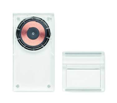 Logo trade reklaamtoote pilt: CRYL akrüülist juhtmevaba laadija 15W