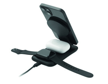 Logo trade firmakingitused foto: 3-ühes juhtmevaba laadija 15W PENDOLESS