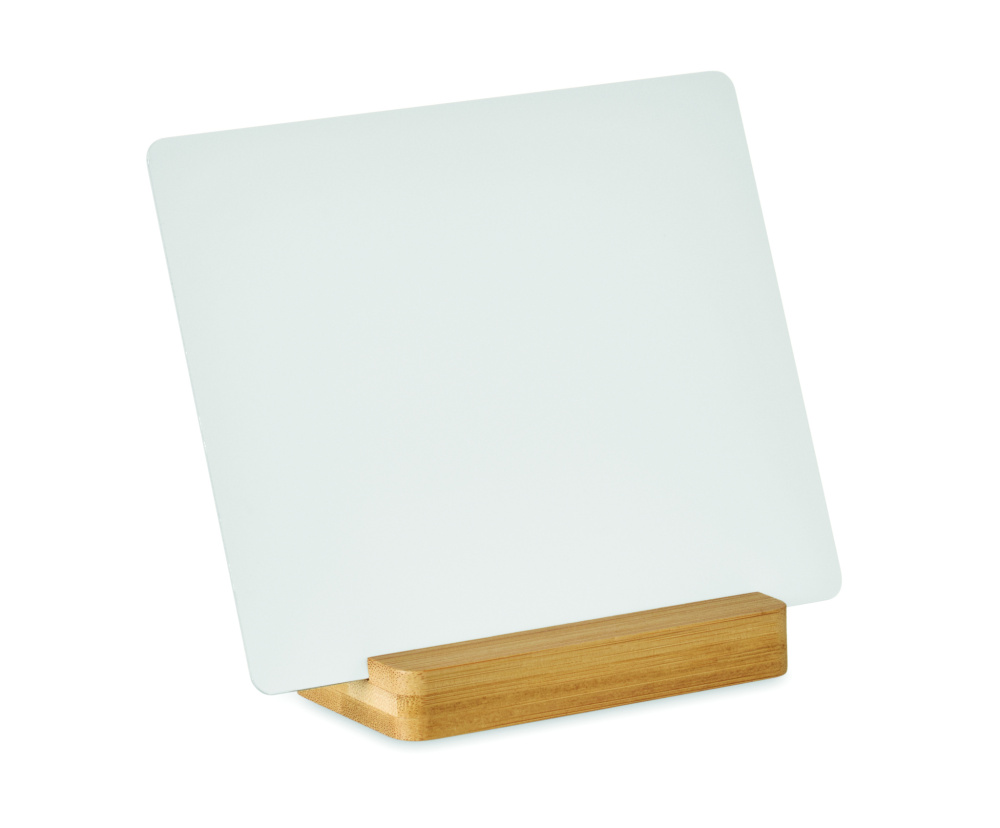 Logotrade reklaamkingituse foto: Reklaamplaat alusega PROPLATE