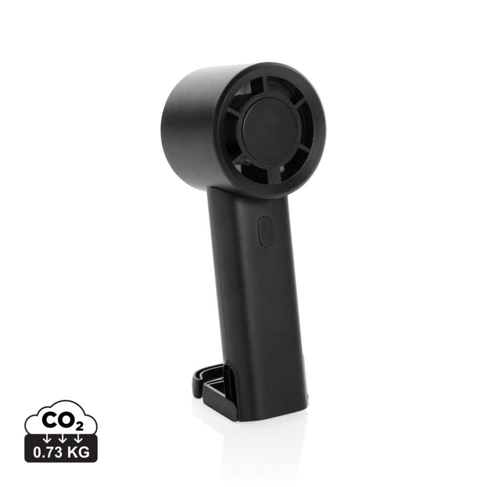 Logotrade reklaamkingituse foto: Twist RCS taaskasutatud plastist laetav kaasaskantav ventilaator