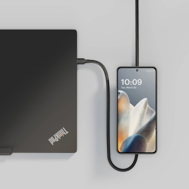 Logotrade firmakingitused pilt: Zens laadimiskaabel USB C - C Pro 2