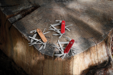Logo trade reklaamkingid foto: VICTORINOX taskunuga Huntsman Wood 13 funktsiooniga