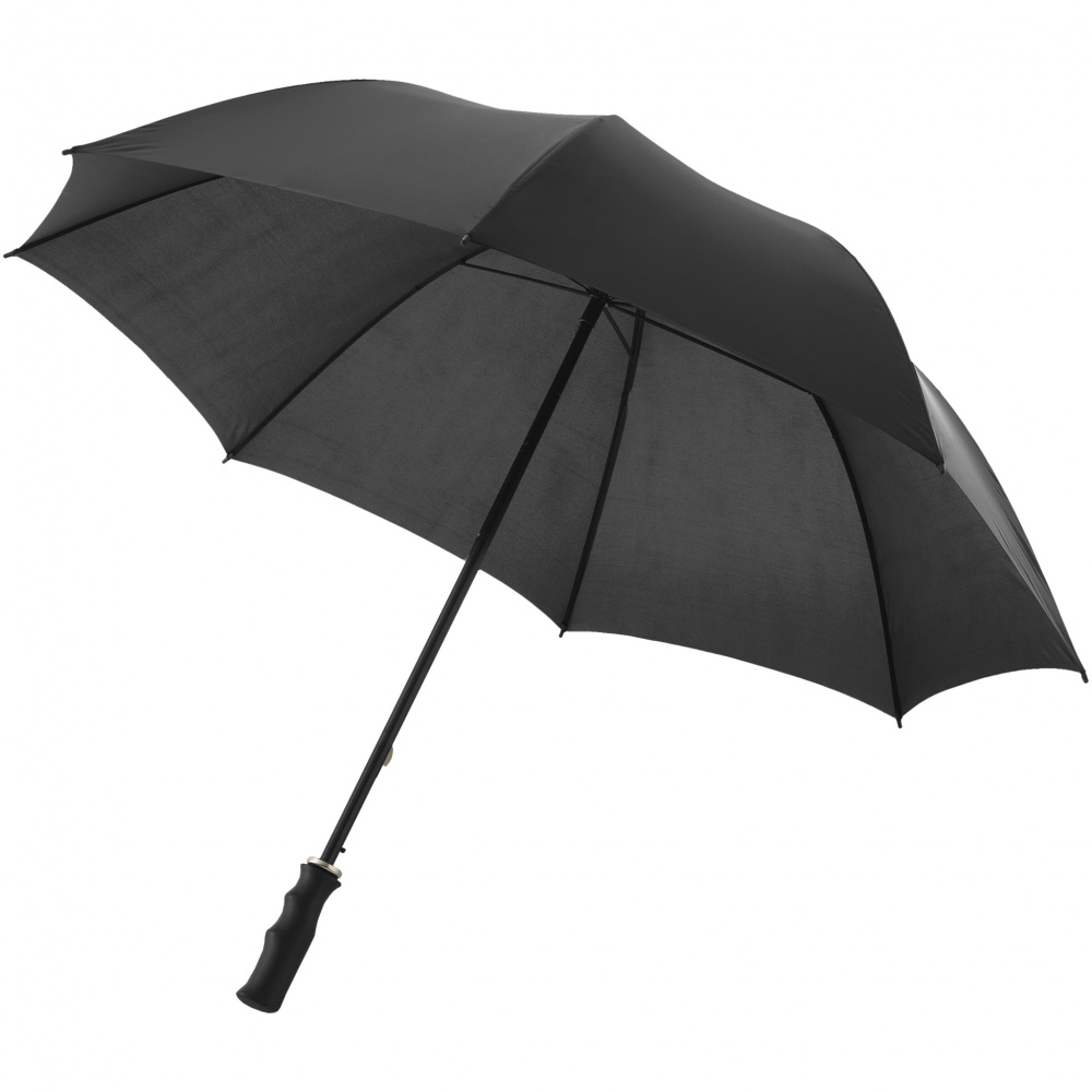 Logo trade mainostuote kuva: 30" Zeke golf sateenvarjo, musta