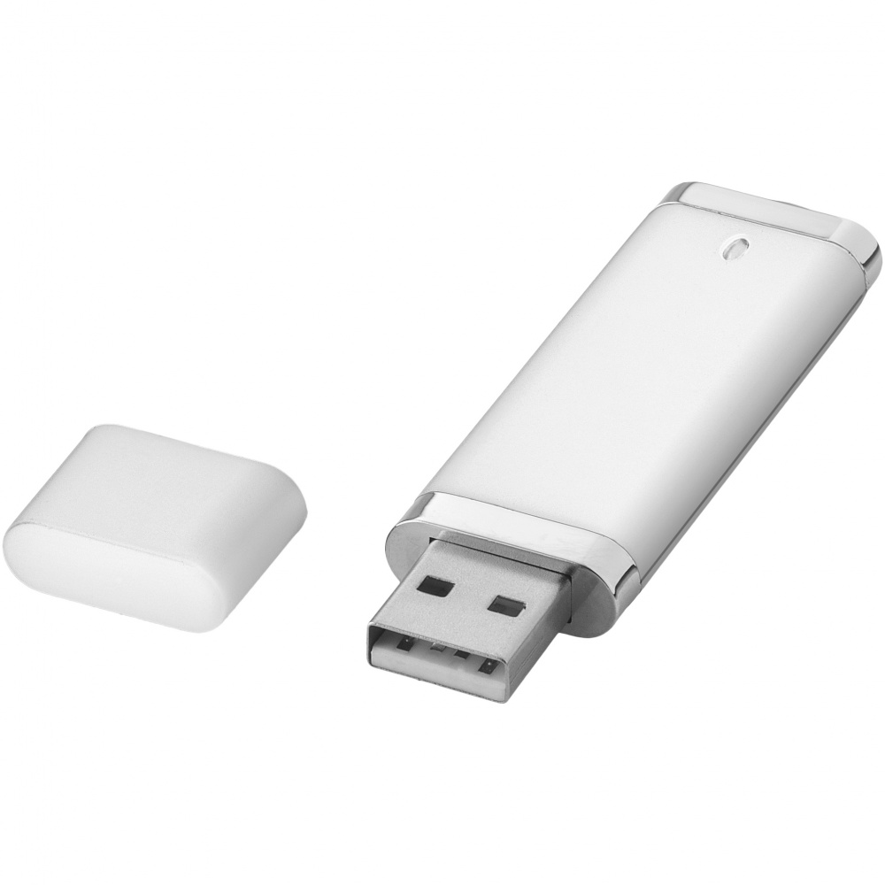 Logo trade mainoslahjat ja liikelahjat kuva: Litteä USB-muistitikku, 4 GB
