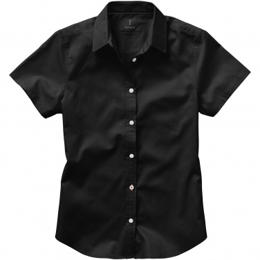 Logotrade mainoslahja tuotekuva: Manitoba-paita, lyhythihainen, naisten, musta