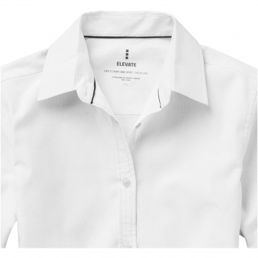 Logo trade liikelahjat mainoslahjat kuva: Vaillant-paita, pitkähihainen, naisten, valkoinen