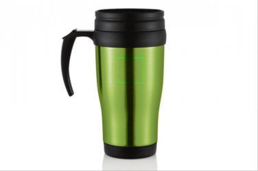 Logotrade liikelahjat mainoslahjat tuotekuva: Stainless steel mug, green