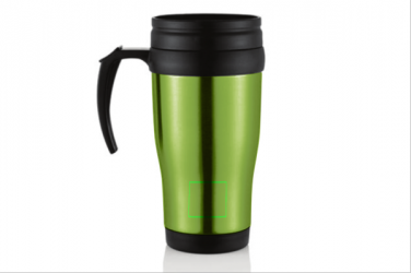 Logo trade liikelahjat tuotekuva: Stainless steel mug, green