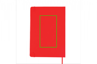 Logotrade mainoslahja ja liikelahja kuva: A5 märkmik & LED järjehoidja, punane