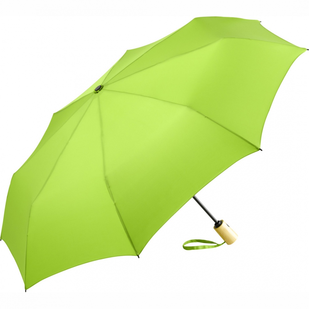 Logotrade liikelahja tuotekuva: AOC mini vihmavari ÖkoBrella 5429, roheline