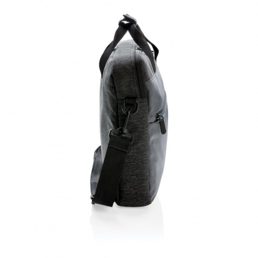 Logotrade liikelahja tuotekuva: Firmakingitus: 900D laptop bag PVC free, black