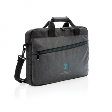 Logotrade liikelahja mainoslahja kuva: Firmakingitus: 900D laptop bag PVC free, black