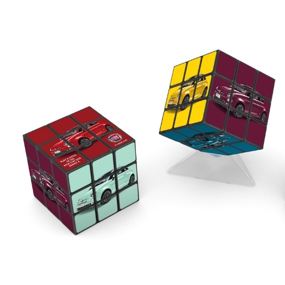 Logo trade liikelahjat tuotekuva: 3D Rubikin kuutio, 3x3