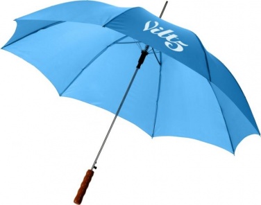 Logotrade liikelahja tuotekuva: 23" Lisa automaattinen sateenvarjo, vaaleansininen