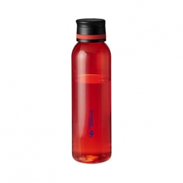 Logotrade mainostuote tuotekuva: Apollo 740 ml:n Tritan™ -juomapullo, punainen