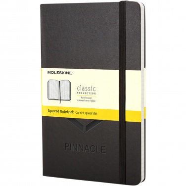 Logotrade mainoslahja tuotekuva: Moleskine Classic PK -muistikirja, kovakantinen - ruutu