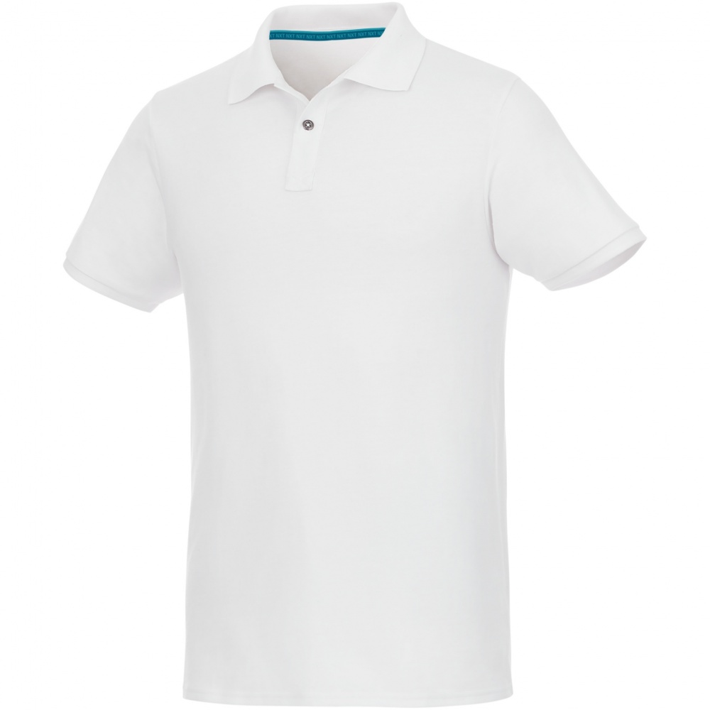 Logo trade mainostuote kuva: Beryl short sleeve men's organic recycled polo