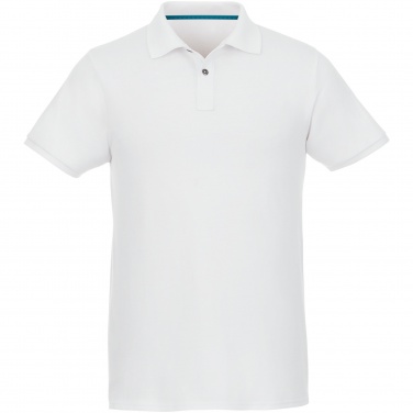 Logotrade mainostuotet kuva: Beryl short sleeve men's organic recycled polo