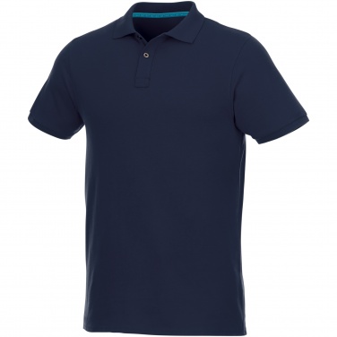 Logotrade mainoslahja tuotekuva: Beryl short sleeve men's organic recycled polo