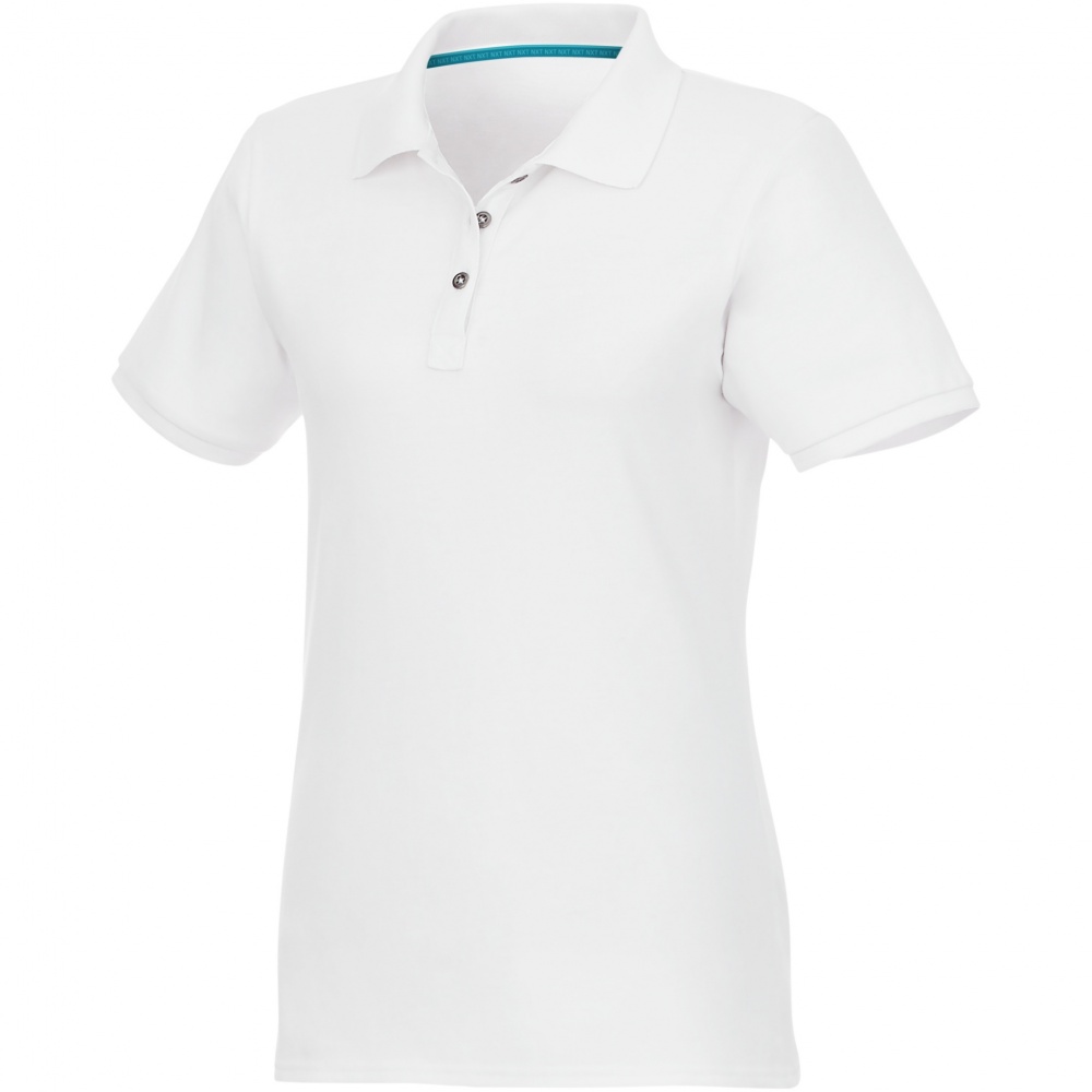 Logo trade mainoslahjat ja liikelahjat kuva: Beryl short sleeve women's organic recycled polo