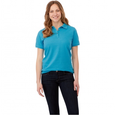 Logotrade liikelahja mainoslahja kuva: Beryl short sleeve women's organic recycled polo