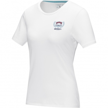 Logotrade mainostuotet kuva: Balfour short sleeve women's organic t-shirt