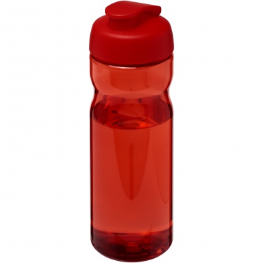 Logo trade mainoslahja kuva: H2O Active® Eco Base 650 ml -urheilujuomapullo läppäkannella