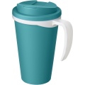 Americano® Grande 350 ml muki, läikyttämätön kansi, Aqua