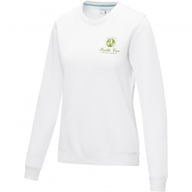 Logotrade mainoslahjat kuva: Jasper women’s organic recycled crewneck sweater