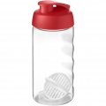 H2O Active® Bop 500 ml -shakerpullo, Punainen / läpinäkyvä