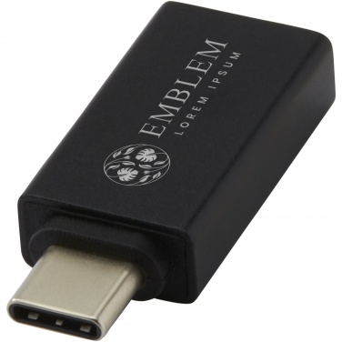 Logo trade liikelahja kuva: ADAPT alumiininen USB-C-USB-A 3.0 -sovitin