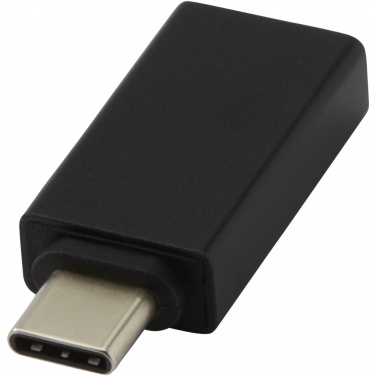 Logo trade mainostuotet tuotekuva: ADAPT alumiininen USB-C-USB-A 3.0 -sovitin