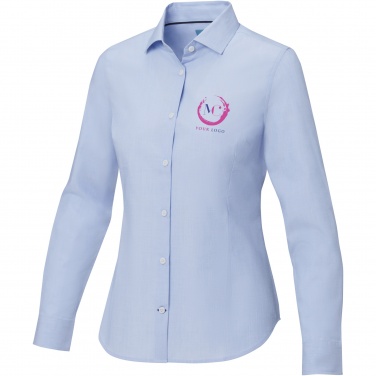 Logotrade mainostuote tuotekuva: Cuprite long sleeve women's organic shirt