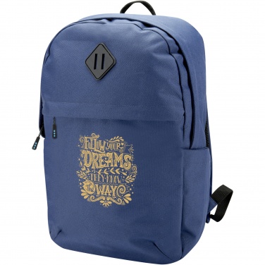 Logo trade mainoslahjat ja liikelahjat kuva: REPREVE® Our Ocean™ Commuter 15” GRS RPET reppu kannettavalle, 19 litraa