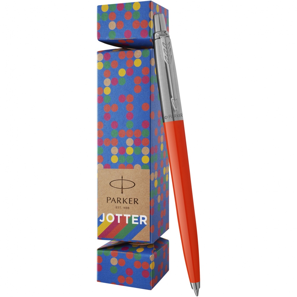 Logo trade mainoslahjat tuotekuva: Parker Jotter Cracker-kynälahjasetti