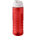 H2O Active® Eco Treble 750 ml:n juomapullo flip lid -kannella, Punainen / Valkoinen